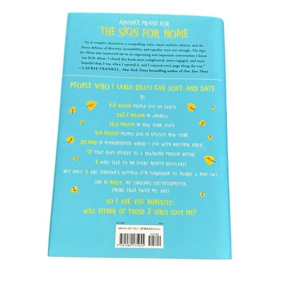 The Sign for Home by Blair Fell Book Hardcover - Picture 2 of 6